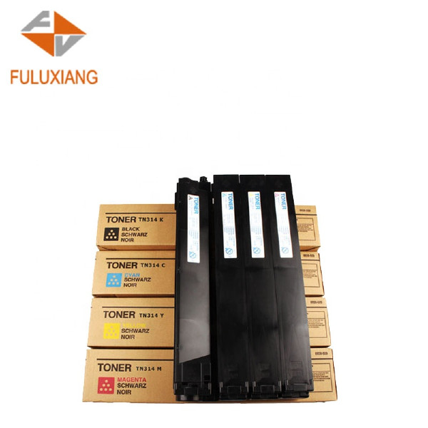 FULUXIANG TN314 TN-314 for Konica Minolta Bizhub C253/203/C200/C210/C200E/C353 Copier Toner Cartridge