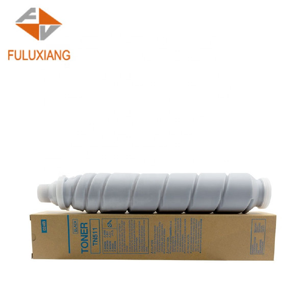 FULUXIANG TN511 TN-511 compatible for Konica Minolta bizhub 360 361 420 421 500 used Copier Toner Cartridge