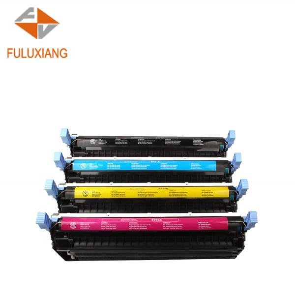 FULUXIANG Compatible 645A Q9730A Q9731A Q9732A Q9733A Color Printer Toner Cartridge For HP Laserjet 5500 5550