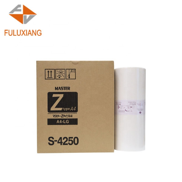 FULUXIANG Compatible RZ A4 S-4250 Master Roll For Riso RZ200/220/230 Digital Duplicator Printer