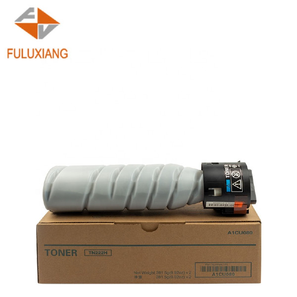 FULUXIANG TN222 TN-222  for Konica Minolta bizhub 206/226/236/246/266/306 used Copier Toner Cartridge