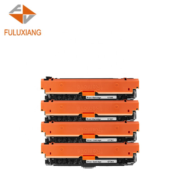 FULUXIANG 508A CF360A CF361A CF362A CF363A for HP LaserJet Pro 553/552/M553/M552 Printer Toner Cartridge