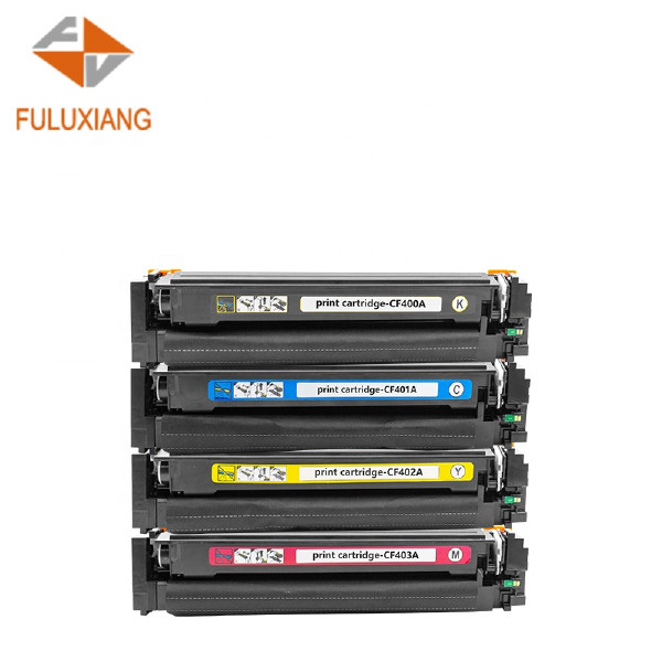 FULUXIANG CF201A CF400A CF401A CF402A CF403A for Laserjet M252N 252DW M277N Printer Toner Cartridge