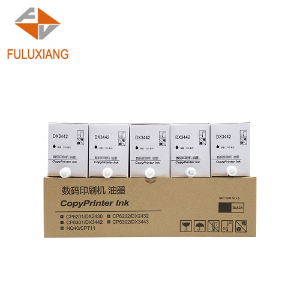 FULUXIANG Compatible DX3442 Ink For Ricoh DX3442 Gestetner 6301 Digital Duplicator