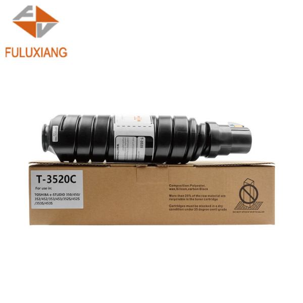 FULUXIANG Compatible T3520 T-3520 T-3520C/D/E for Toshiba estudio 350/450/352/452 Copier Toner Cartridge