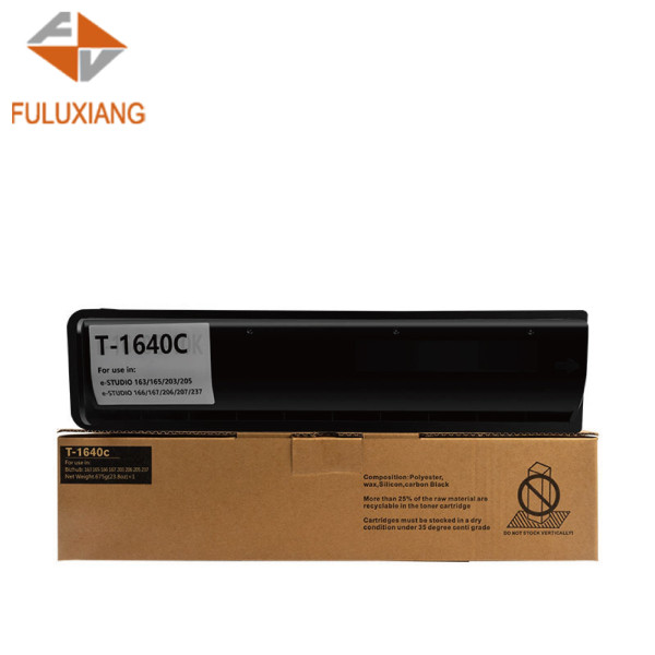 FULUXIANG T1640 T-1640 T-1640C/D/E for Toshiba estudio163 165 203 205 206 used Copier Toner Cartridge