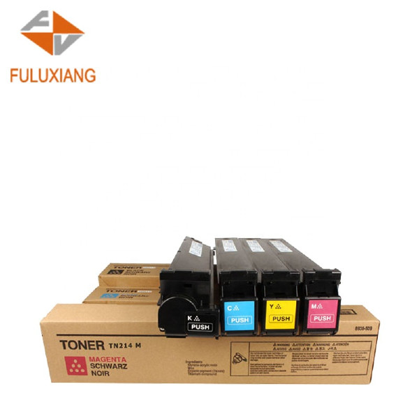 FULUXIANG TN214 TN-214 compatible for Konica Minolta bizhub c200 c210 c7721 used Copier Toner cartridge