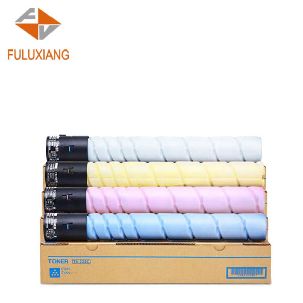 FULUXIANG TN223 TN-223 for Konica Minolta bizhub C226 C256 C266 used Copier Toner Cartridge