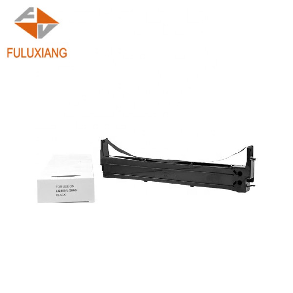 FULUXIANG Compatible LQ300 Nylon Dot Matrix Printer Ribbon For Epson LQ800 LX300 LQ580 MX80 ERC19 compatible ribbon cartridges