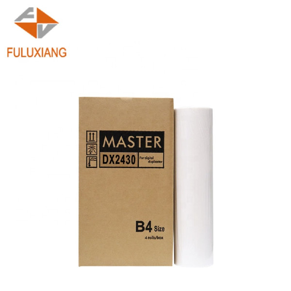 FULUXIANG Compatible DX2430 B4 Master Roll For Ricoh DX2430C Digital Duplicator Printer