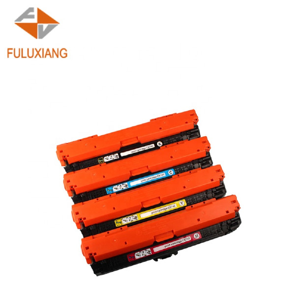 FULUXIANG Compatible 307A CE740A CE741A CE742A CE743A for Laserjet CP5220/CP5225DN Printer Toner Cartridge