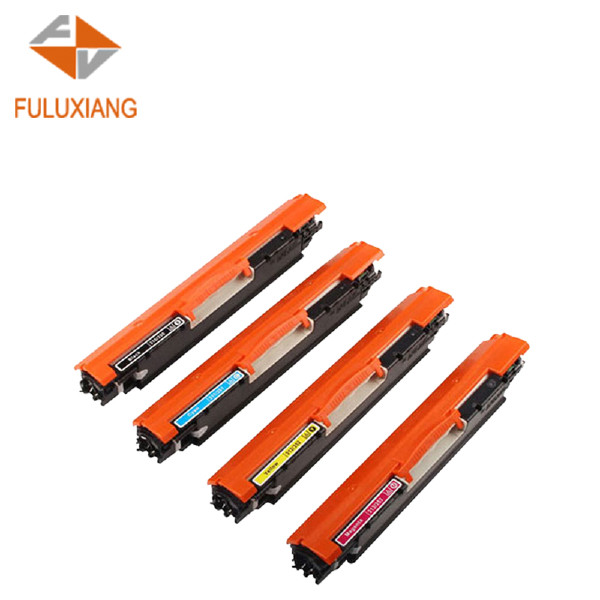 FULUXIANG 130A CF350A CF351A CF352A CF353A for Laserjet CP1025/CP1025NW/M715A Printer Toner Cartridge