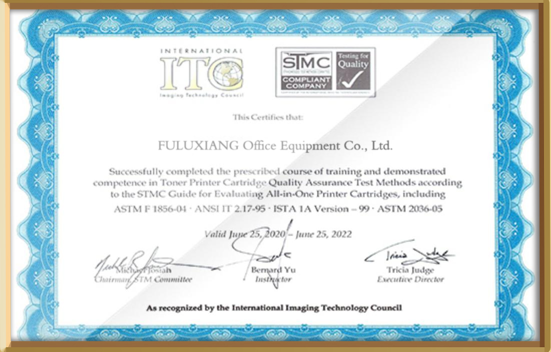 AS RECOGNIZED BY THE INTERNATIONAL ITC